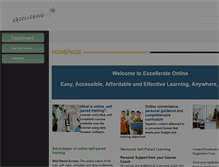 Tablet Screenshot of excelleratenz.myicourse.com