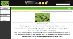 Desktop Screenshot of honeyfern.myicourse.com