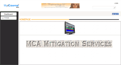Desktop Screenshot of mcamitigationservices.myicourse.com