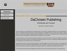 Tablet Screenshot of dachosenedu.myicourse.com