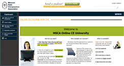 Desktop Screenshot of msca.myicourse.com