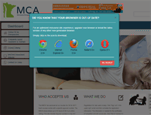 Tablet Screenshot of mnchiro.myicourse.com