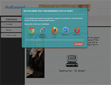 Tablet Screenshot of computerapplicationsii.myicourse.com