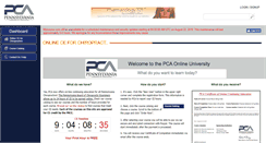 Desktop Screenshot of pennchiro.myicourse.com