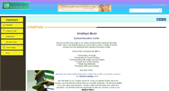 Desktop Screenshot of amethystmoonspiritualeducationcenter.myicourse.com