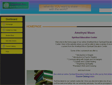 Tablet Screenshot of amethystmoonspiritualeducationcenter.myicourse.com