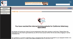 Desktop Screenshot of calvetspec.myicourse.com