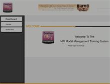 Tablet Screenshot of modelpages.myicourse.com